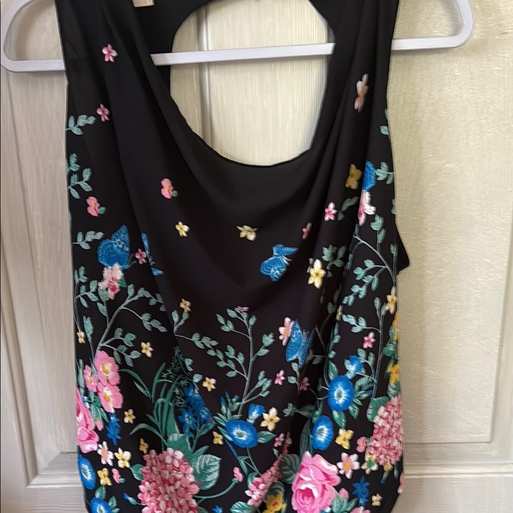 Floral Sleeveless Top